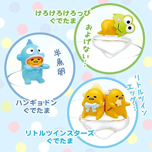 Gudetama - Hello Kitty - Gudetama X Sanrio Character Fuchi Mascot Set 2 - Putitto Series - Keroppi Hasunoue (Sanrio)ㅤ – Sanrio – ActionFigureBrasil