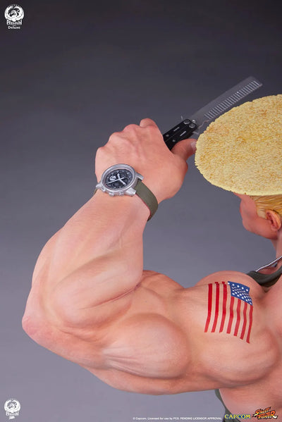 Guile Deluxe Edition - LIMITED EDITION: 500 (Deluxe Edition) – PCS – ActionFigure Brasil — detalhe do produto