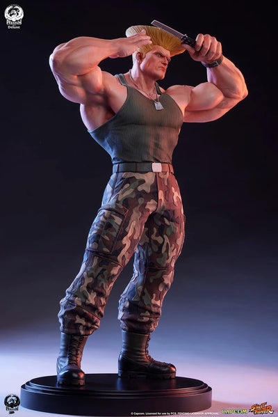 Guile Deluxe Edition - LIMITED EDITION: 500 (Deluxe Edition) – PCS – ActionFigure Brasil — close