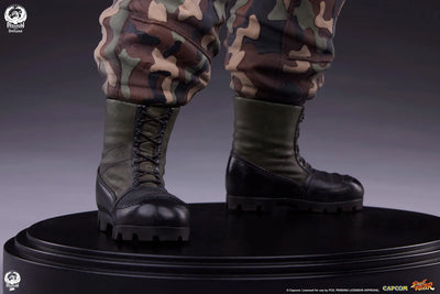 Guile Deluxe Edition - LIMITED EDITION: 500 (Deluxe Edition) – PCS – ActionFigure Brasil — ângulo diferente