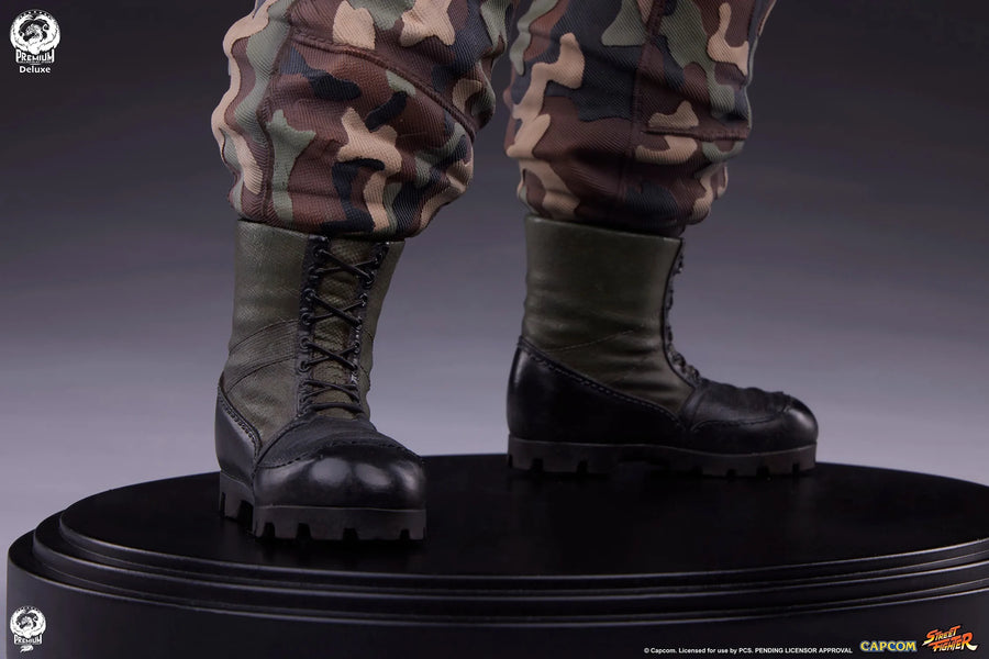 Guile Deluxe Edition - LIMITED EDITION: 500 (Deluxe Edition) – PCS – ActionFigure Brasil