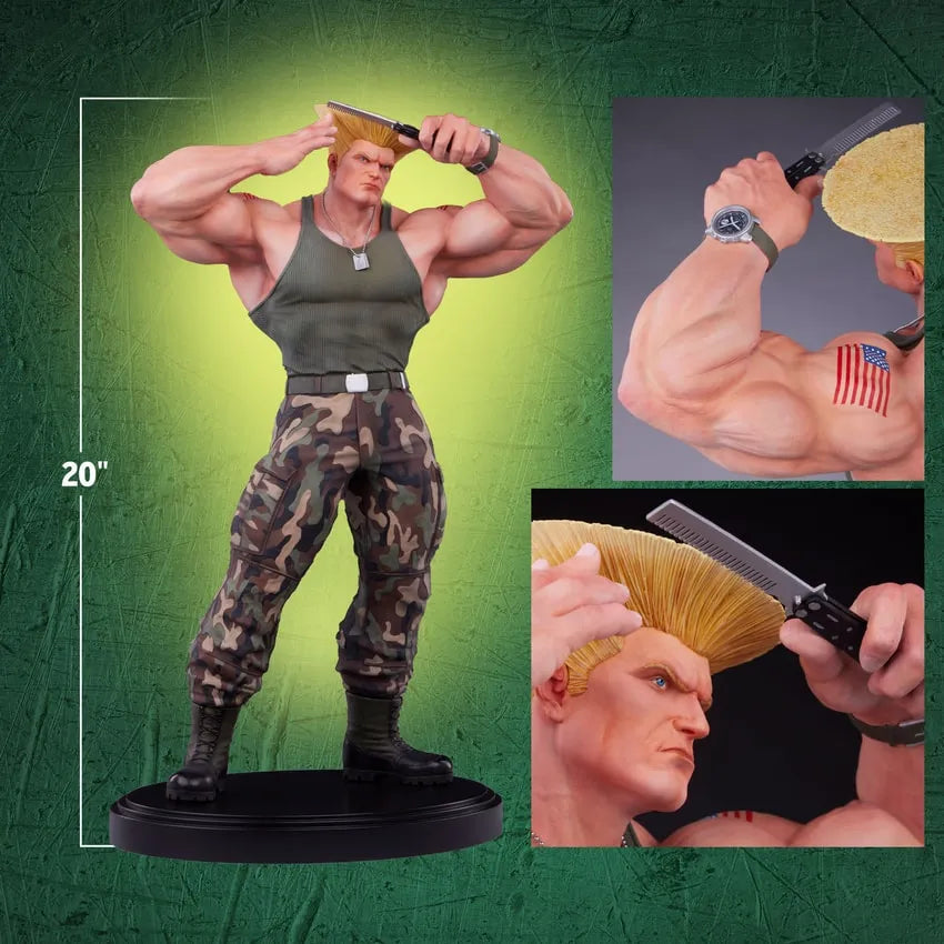 Guile Deluxe Edition - LIMITED EDITION: 500 (Deluxe Edition) – PCS – ActionFigure Brasil