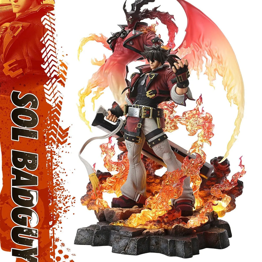 Guilty Gear -Strive- - Sol Badguy - Ultimate Premium Masterline - 1/4 (Prime 1 Studio)ㅤ – Prime 1 Studio – ActionFigureBrasil