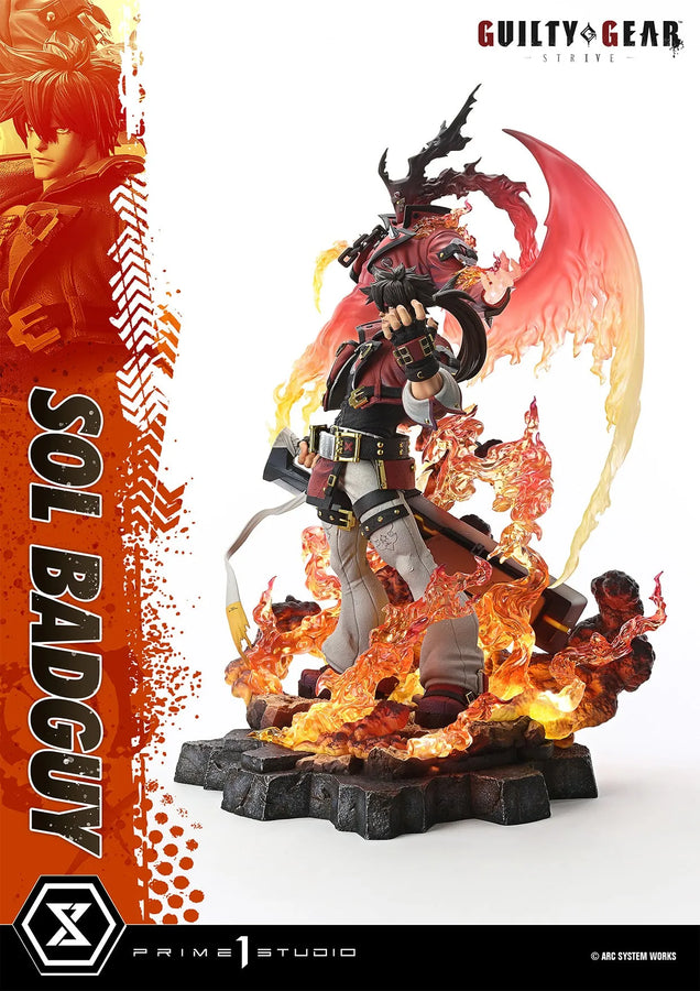 Guilty Gear -Strive- - Sol Badguy - Ultimate Premium Masterline - 1/4 (Prime 1 Studio)ㅤ – Prime 1 Studio – ActionFigureBrasil