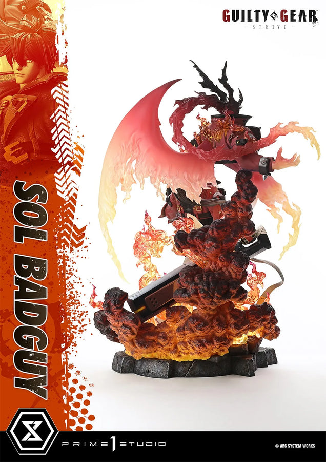 Guilty Gear -Strive- - Sol Badguy - Ultimate Premium Masterline - 1/4 (Prime 1 Studio)ㅤ – Prime 1 Studio – ActionFigureBrasil