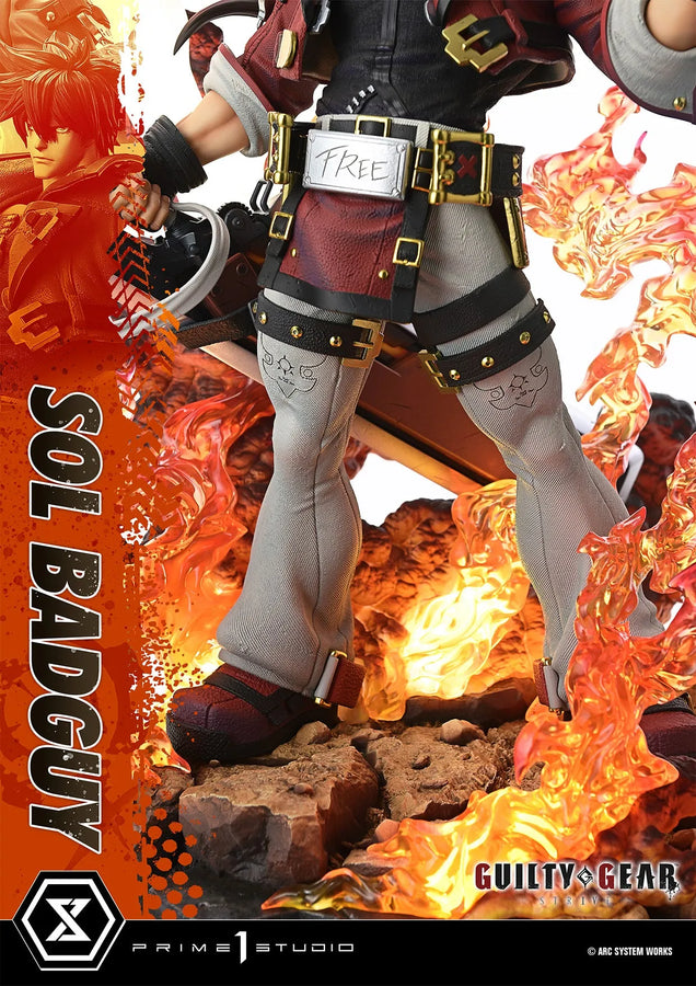Guilty Gear -Strive- - Sol Badguy - Ultimate Premium Masterline - 1/4 (Prime 1 Studio)ㅤ – Prime 1 Studio – ActionFigureBrasil