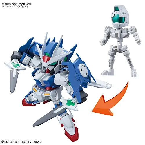 Gundam Build Divers - GN-0000DVR/A Gundam 00 Diver Ace - SD Gundam Cross Silhouette (Bandai)ㅤ – Bandai – ActionFigureBrasil
