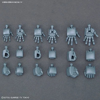 Gundam Build Divers - HGBC - Build Hands (Round) SML - 1/144ㅤ – Bandai – ActionFigureBrasil