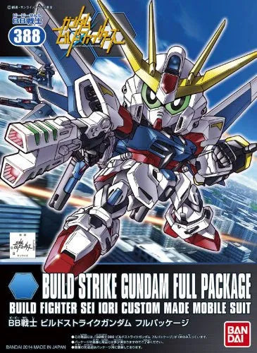 Gundam Build Fighters - GAT-X105B/FP Build Strike Gundam Full Package - SD Gundam BB Senshi #388 (Bandai)ㅤ – Bandai – ActionFigureBrasil
