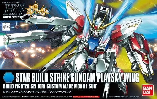 Gundam Build Fighters - GAT-X105B/ST Star Build Strike Gundam - HGBF #009 - 1/144 - Plavsky Wing (Bandai)ㅤ – Bandai – ActionFigureBrasil