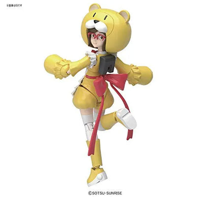 Gundam Build Fighters - Kousaka China - KUMA-03 Beargguy III (san) - HGBF - Chinagguy - 1/10ㅤ – Bandai – ActionFigureBrasil — com base expositora