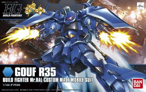 Gundam Build Fighters - MS-07R-35 Gouf R35 - HGBF #015 - 1/144 (Bandai)ㅤ – Bandai – ActionFigureBrasil