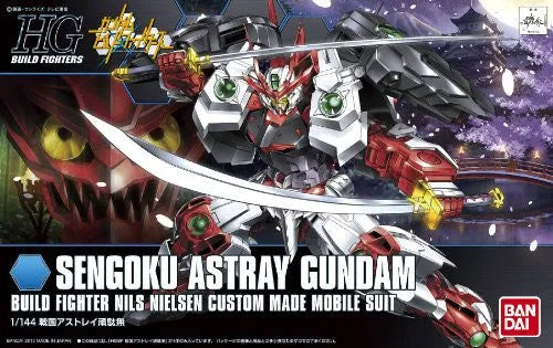 Gundam Build Fighters - Samurai no Nii Sengoku Astray Gundam - HGBF - 1/144 (Bandai)ㅤ – Bandai – ActionFigureBrasil