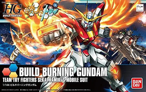 Gundam Build Fighters Try - BG-011B Build Burning Gundam - HGBF - 1/144 (Bandai)ㅤ – Bandai – ActionFigureBrasil
