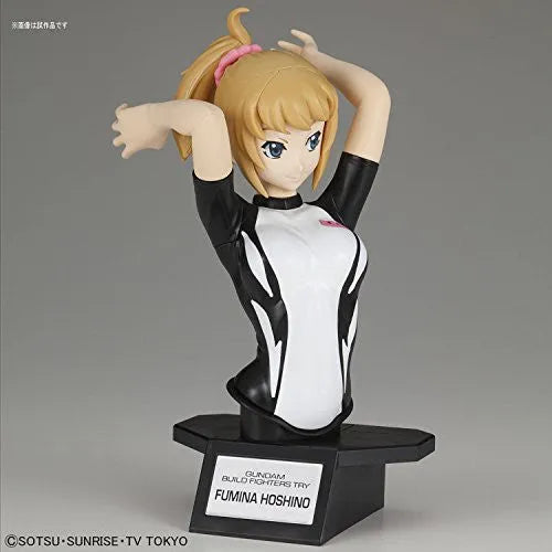 Gundam Build Fighters Try - Hoshino Fumina - Bust - Figure-rise Bust - Ending ver. (Bandai)ㅤ – Bandai – ActionFigureBrasil