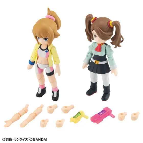 Gundam Build Fighters Try - Hoshino Fumina - Sazaki Kaoruko - Aqua Shooters! (Bandai) [Shop Exclusive]ㅤ – Bandai Spirits – ActionFigureBrasil