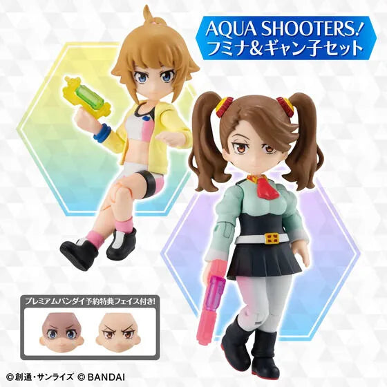 Gundam Build Fighters Try - Hoshino Fumina - Sazaki Kaoruko - Aqua Shooters! (Bandai) [Shop Exclusive]ㅤ – Bandai Spirits – ActionFigureBrasil