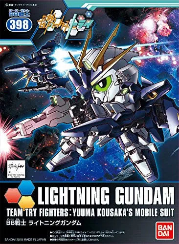 Gundam Build Fighters Try - LGZ-91 Lightning Gundam - SD Gundam BB Senshi #398 (Bandai)ㅤ – Bandai – ActionFigureBrasil