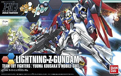 Gundam Build Fighters Try - Lightning Zeta Gundam - HGBF - 1/144 (Bandai)ㅤ – Bandai – ActionFigureBrasil