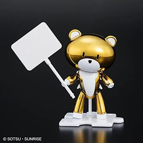 Gundam Build Fighters Try - Petitgguy - HGBF - HGPG - 1/144 - Gold Top & Placard (Bandai)ㅤ – Bandai – ActionFigureBrasil