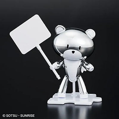 Gundam Build Fighters Try - Petitgguy - HGBF - HGPG - 1/144 - Silver Sparkle & Placard (Bandai)ㅤ – Bandai – ActionFigureBrasil