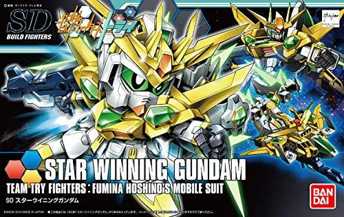 Gundam Build Fighters Try - SD-237S Star Winning Gundam - HGBF - SDBF (Bandai)ㅤ – Bandai – ActionFigureBrasil