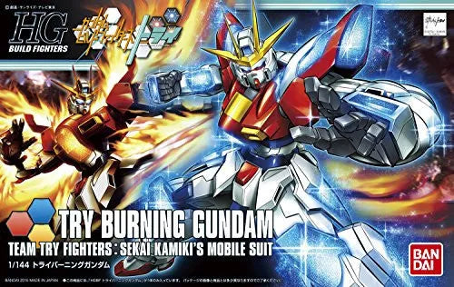 Gundam Build Fighters Try - TBG-011B Try Burning Gundam - HGBF #028 - 1/144 (Bandai)ㅤ – Bandai – ActionFigureBrasil