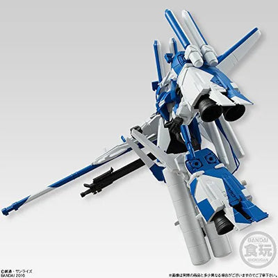 Gundam Sentinel - MSZ-006C1[bst] Zeta Plus C1 "Hummingbird" - Kidou Senshi Gundam Universal Unit - Ver. Blue (Bandai)ㅤ – Bandai – ActionFigureBrasil — ângulo diferente