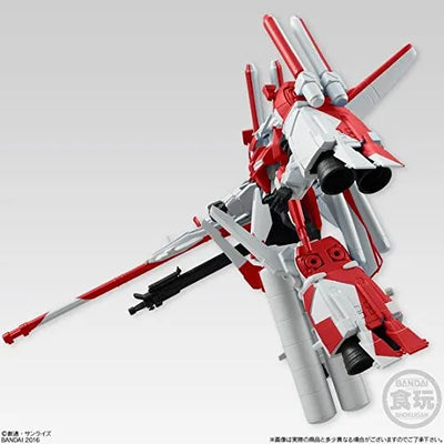 Gundam Sentinel - MSZ-006C1[bst] Zeta Plus C1 "Hummingbird" - Kidou Senshi Gundam Universal Unit - Ver. Red (Bandai)ㅤ – Bandai – ActionFigureBrasil — ângulo diferente