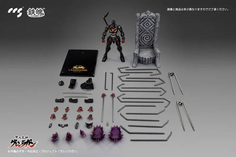 Gurren Lagann Lazengann Alloy Posable Figureㅤ – CCSTOYS – ActionFigureBrasil