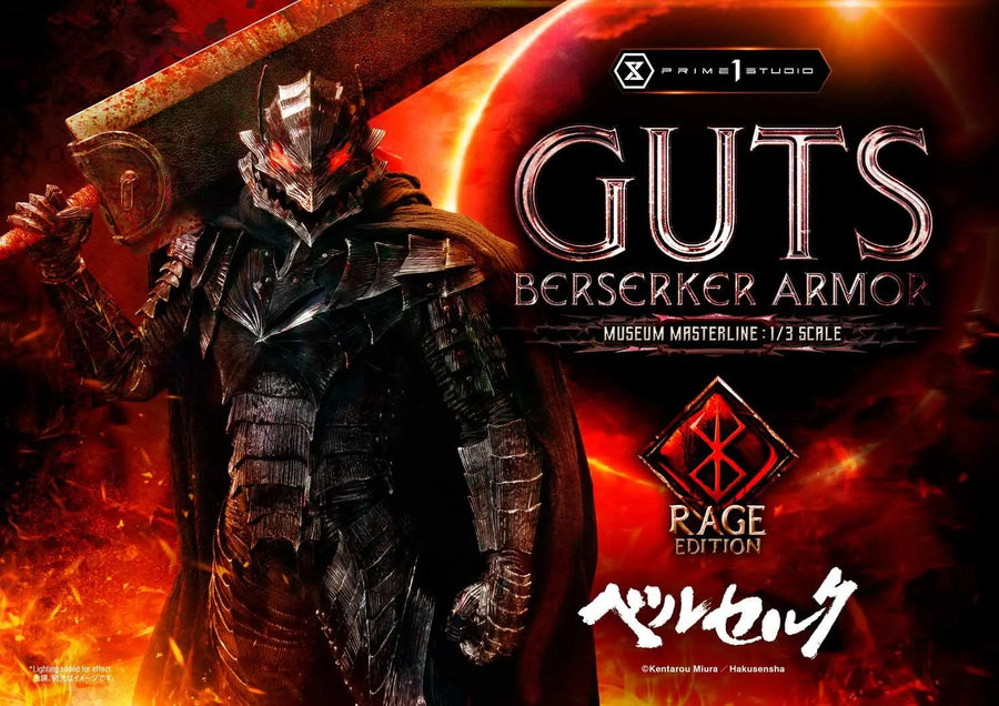 Guts, Berserker Armor (Deluxe Bonus Version) Berserk – Prime1Studio – ActionFigure Brasil