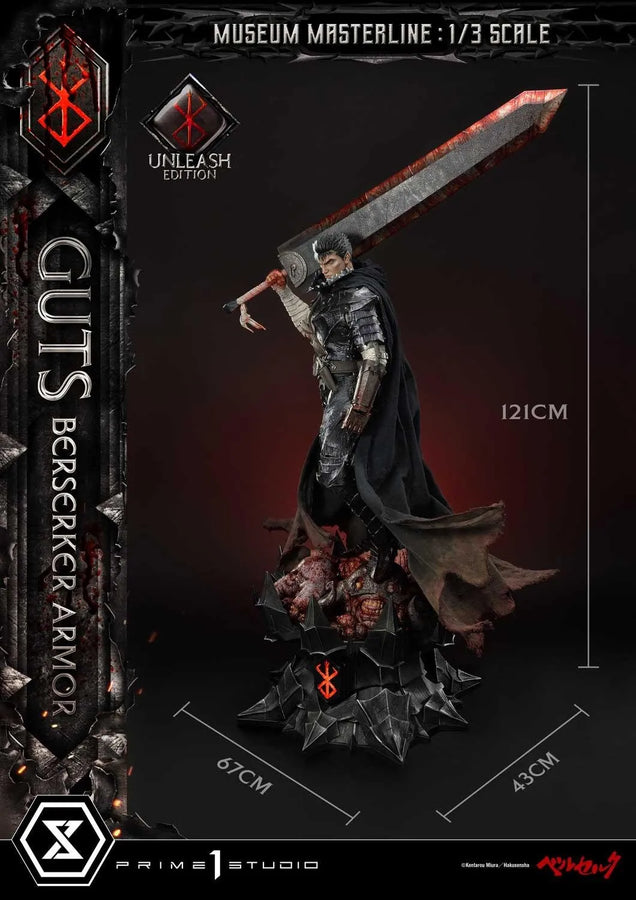 Guts, Berserker Armor (Deluxe Bonus Version) Berserk – Prime1Studio – ActionFigure Brasil