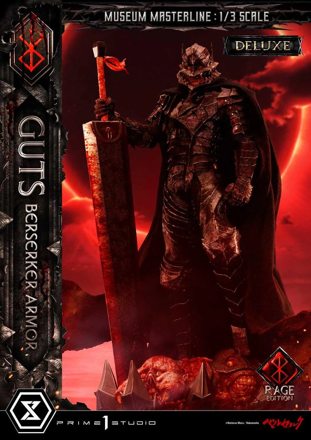 Guts, Berserker Armor (Deluxe Bonus Version) Berserk – Prime1Studio – ActionFigure Brasil