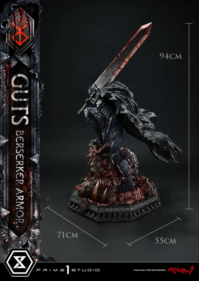 Guts, Berserker Armor (Deluxe Bonus Version) Berserk – Prime1Studio – ActionFigure Brasil
