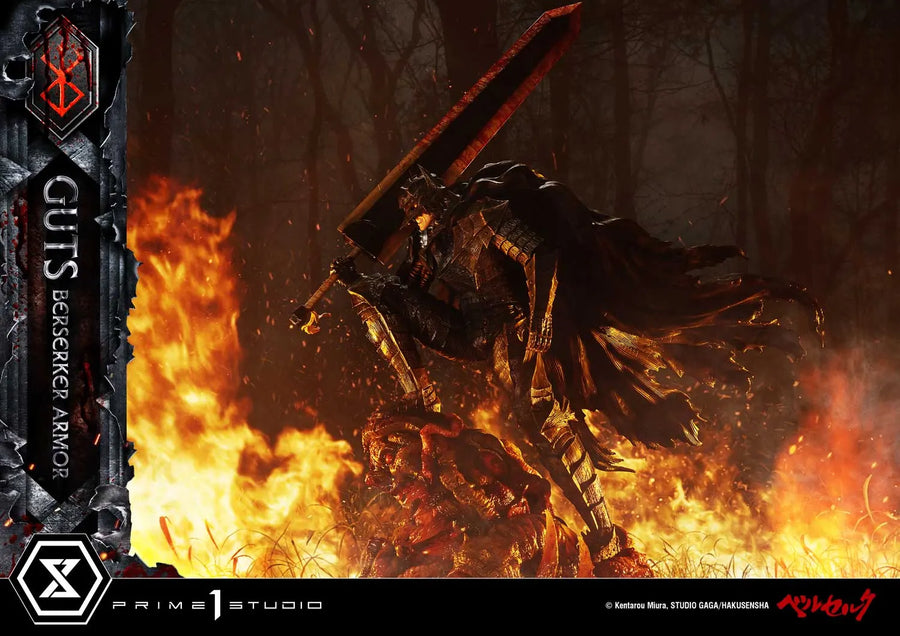 Guts, Berserker Armor (Deluxe Bonus Version) Berserk – Prime1Studio – ActionFigure Brasil