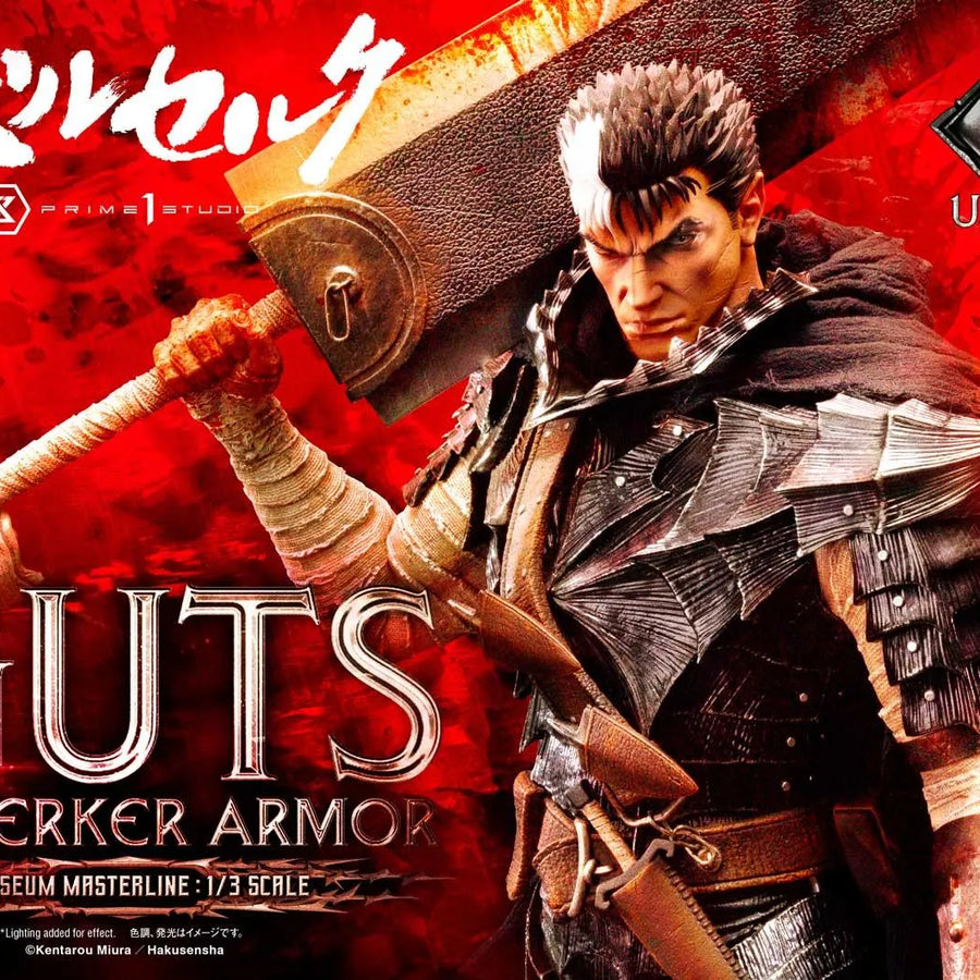 Guts, Berserker Armor (Deluxe Version) Berserk – Prime1Studio – ActionFigure Brasil