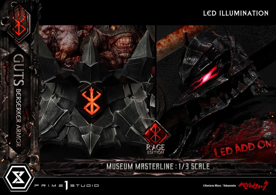 Guts, Berserker Armor (Deluxe Version) Berserk – Prime1Studio – ActionFigure Brasil