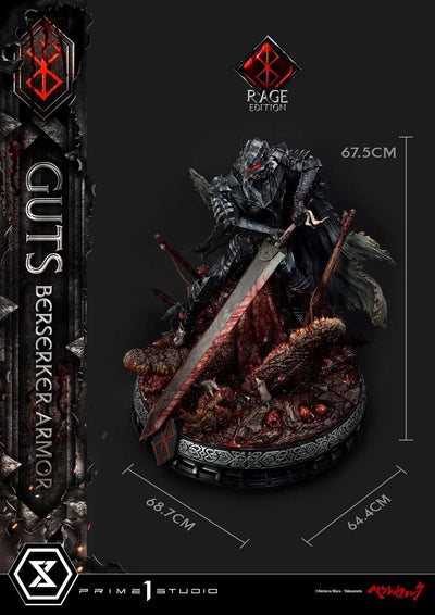 Guts, Berserker Armor (Deluxe Version) Berserk – Prime1Studio – ActionFigure Brasil
