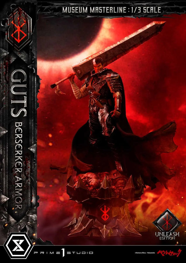Guts, Berserker Armor (Deluxe Version) Berserk – Prime1Studio – ActionFigure Brasil