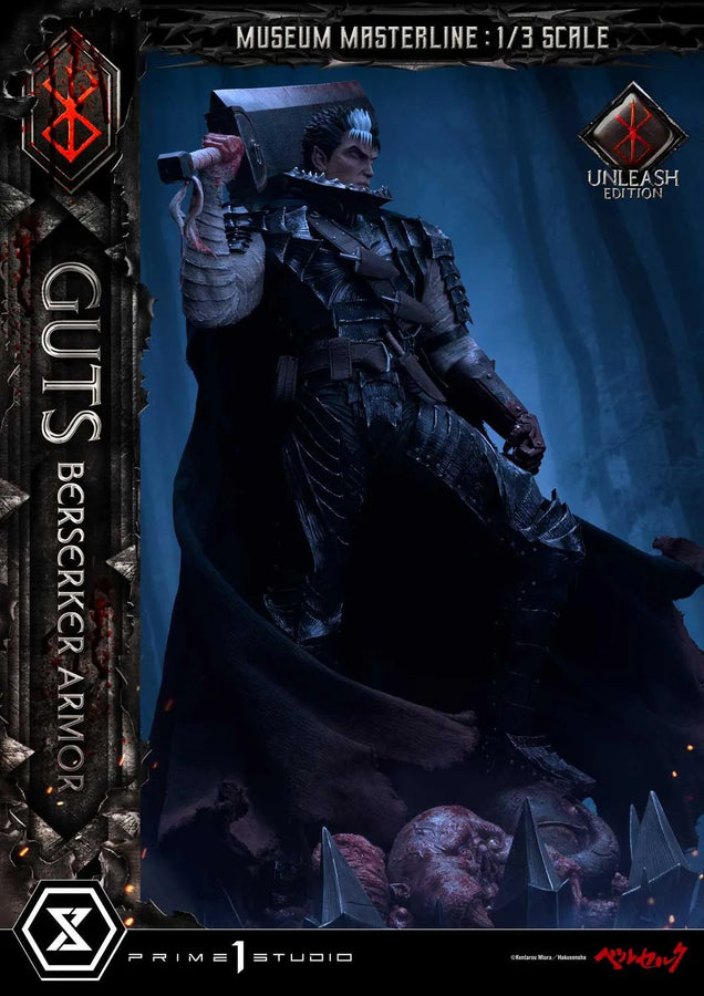 Guts, Berserker Armor (Deluxe Version) Berserk – Prime1Studio – ActionFigure Brasil
