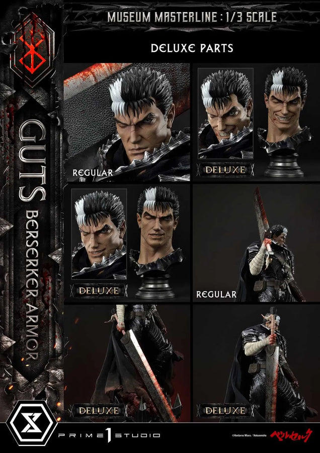 Guts, Berserker Armor (Deluxe Version) Berserk – Prime1Studio – ActionFigure Brasil