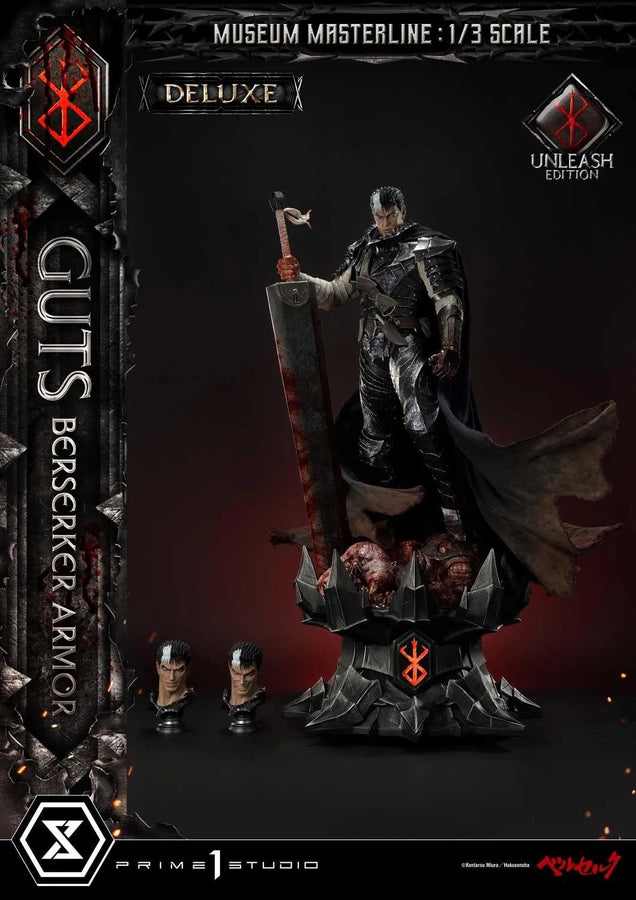 Guts, Berserker Armor (Deluxe Version) Berserk – Prime1Studio – ActionFigure Brasil