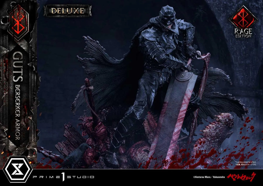 Guts, Berserker Armor (Deluxe Version) Berserk – Prime1Studio – ActionFigure Brasil