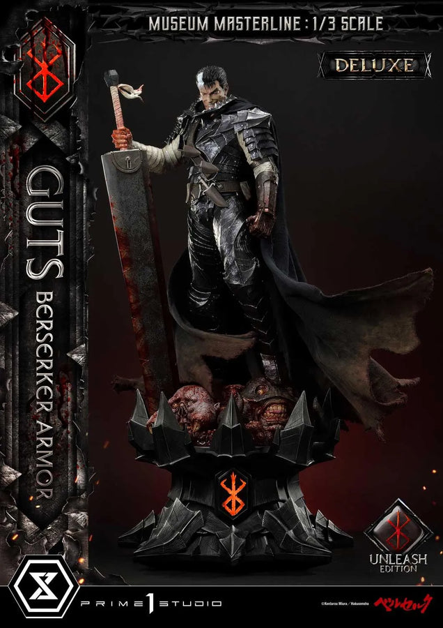 Guts, Berserker Armor (Deluxe Version) Berserk – Prime1Studio – ActionFigure Brasil