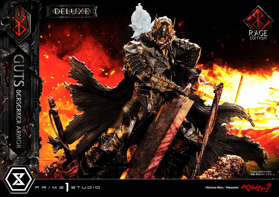 Guts, Berserker Armor (Deluxe Version) Berserk – Prime1Studio – ActionFigure Brasil
