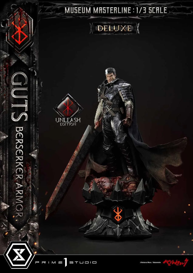 Guts, Berserker Armor (Deluxe Version) Berserk – Prime1Studio – ActionFigure Brasil