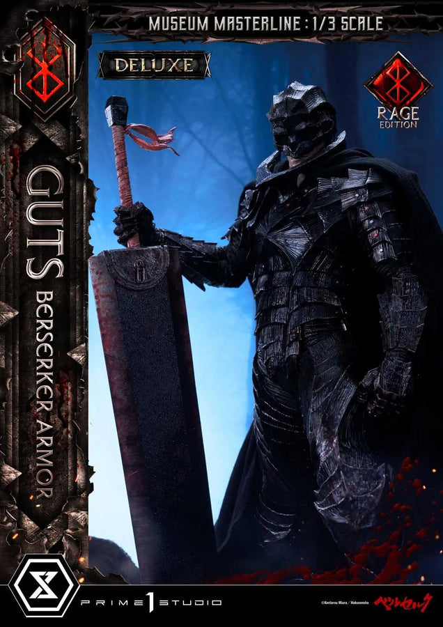 Guts, Berserker Armor (Deluxe Version) Berserk – Prime1Studio – ActionFigure Brasil