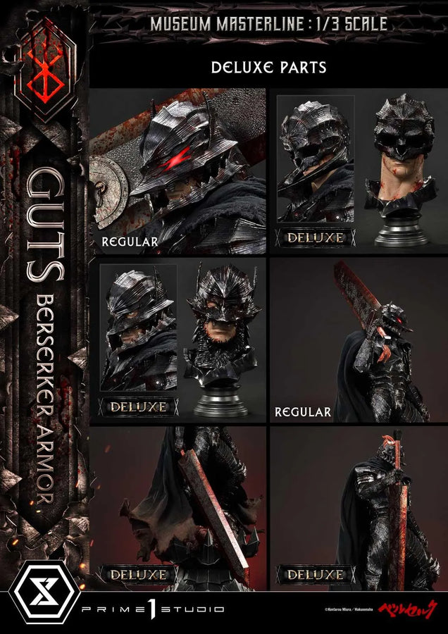 Guts, Berserker Armor (Deluxe Version) Berserk – Prime1Studio – ActionFigure Brasil