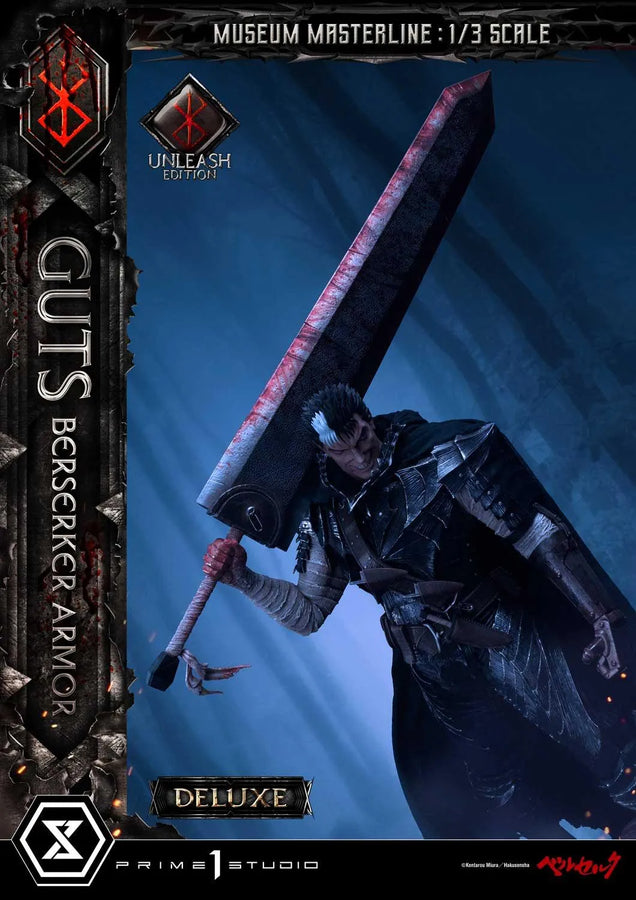 Guts, Berserker Armor (Deluxe Version) Berserk – Prime1Studio – ActionFigure Brasil