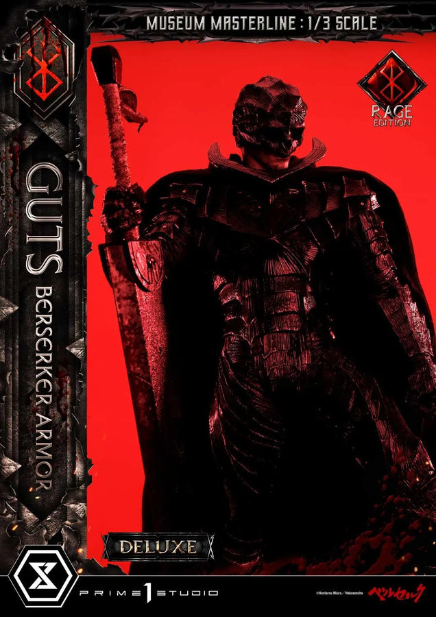 Guts, Berserker Armor (Deluxe Version) Berserk – Prime1Studio – ActionFigure Brasil